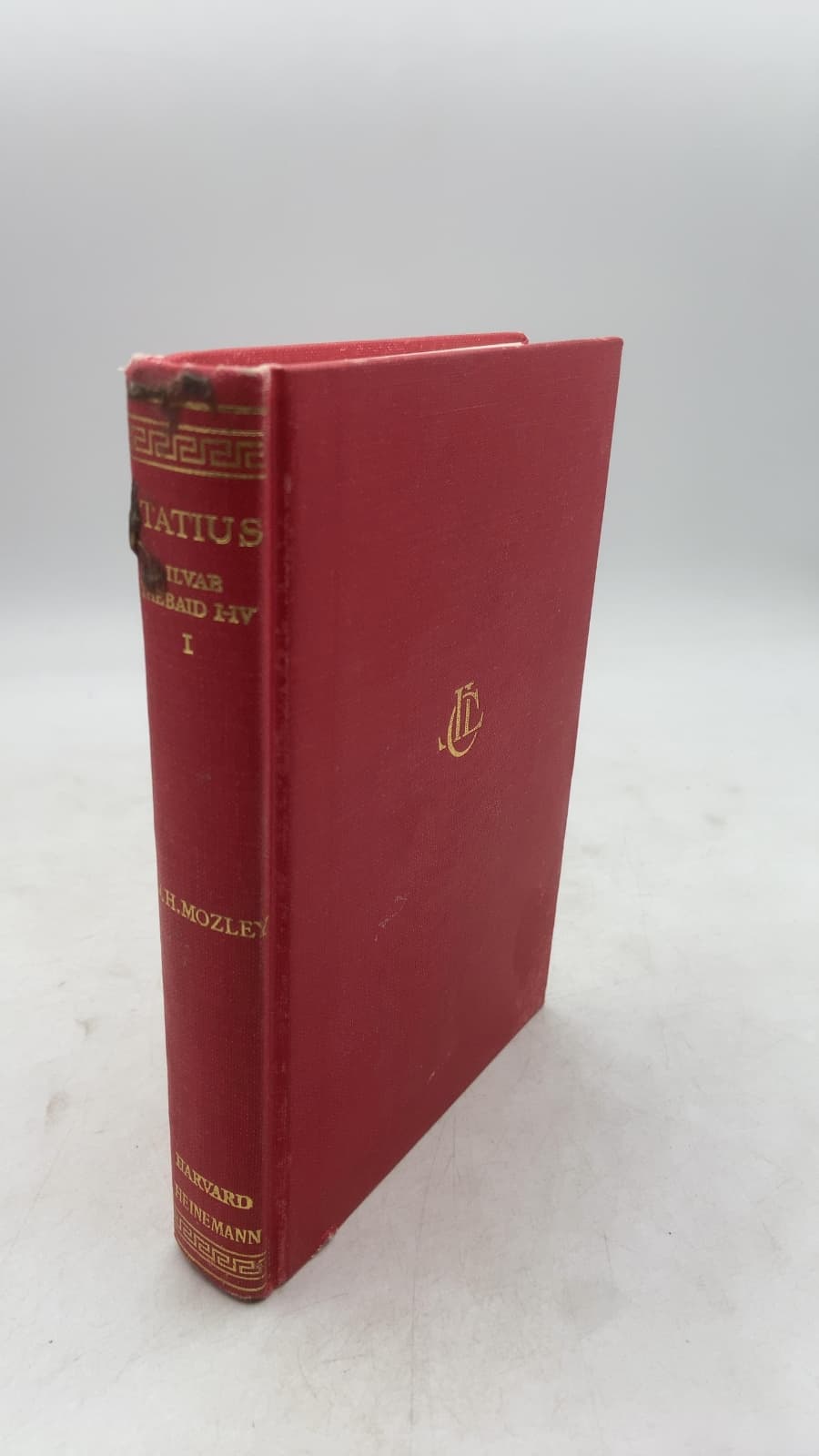 Statius: Silvae, Thebaid I-IV (Volume I) by Statius; Translated by J. H. Mozley, M.A. - front cover