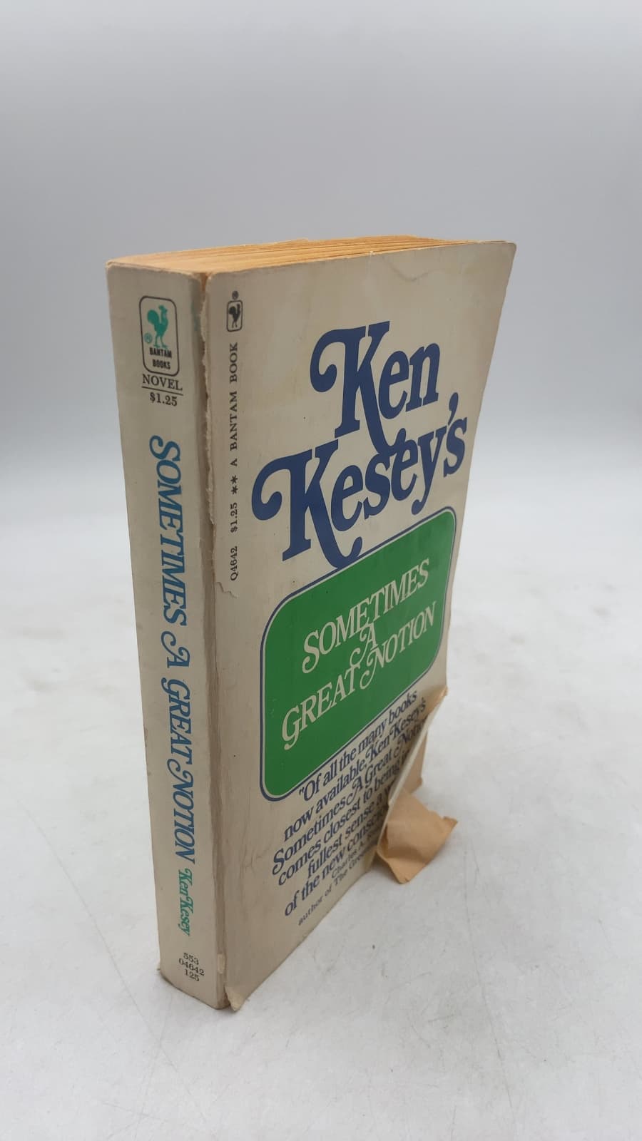 Sometimes a Great Notion by Ken Kesey - front cover
