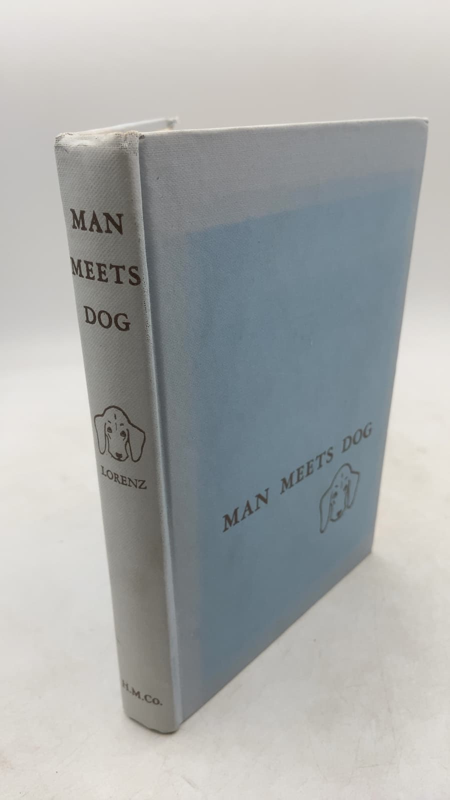 Man Meets Dog by Konrad Z. Lorenz - front cover
