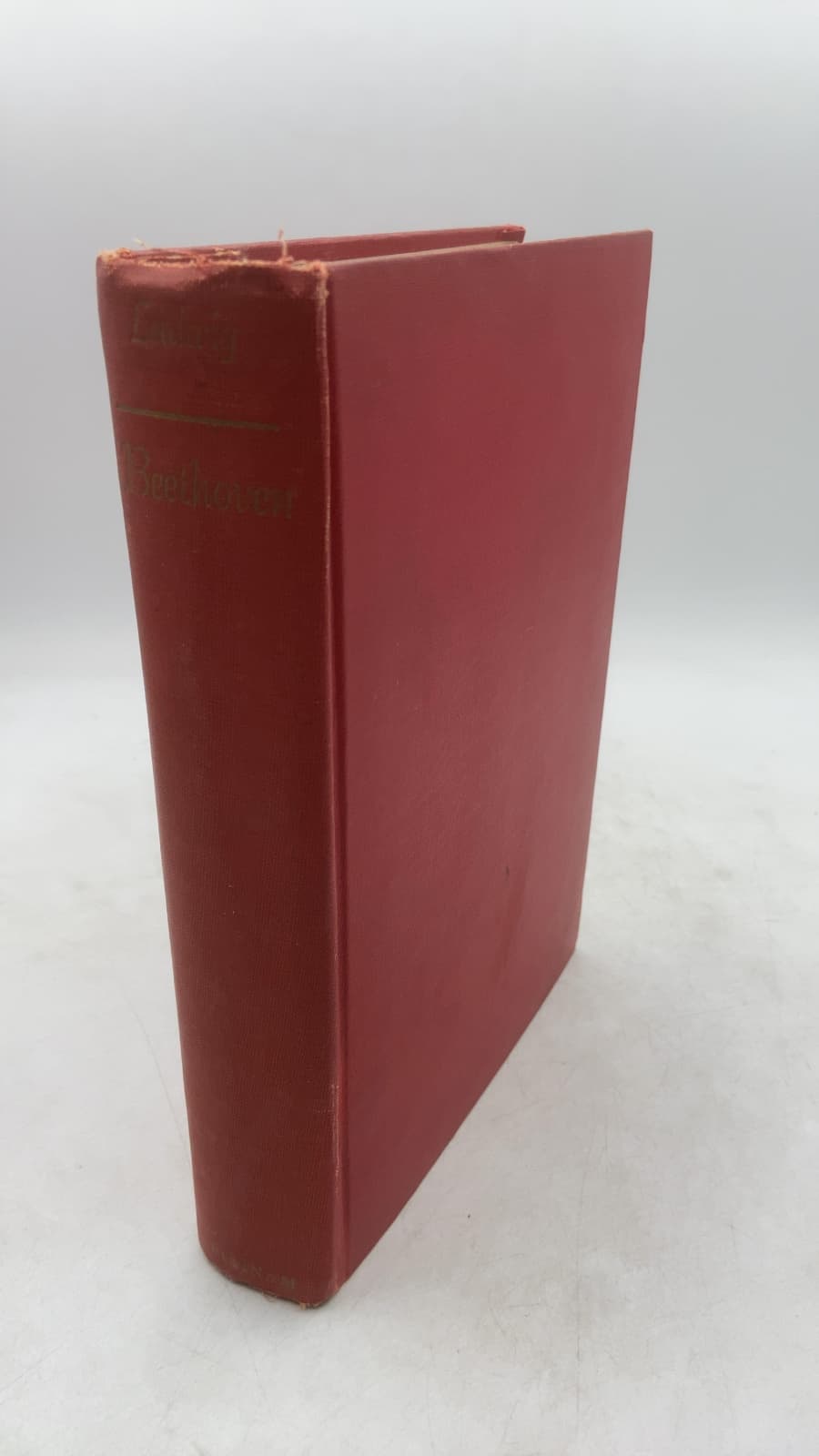 Beethoven: Life of a Conqueror by Emil Ludwig - front cover