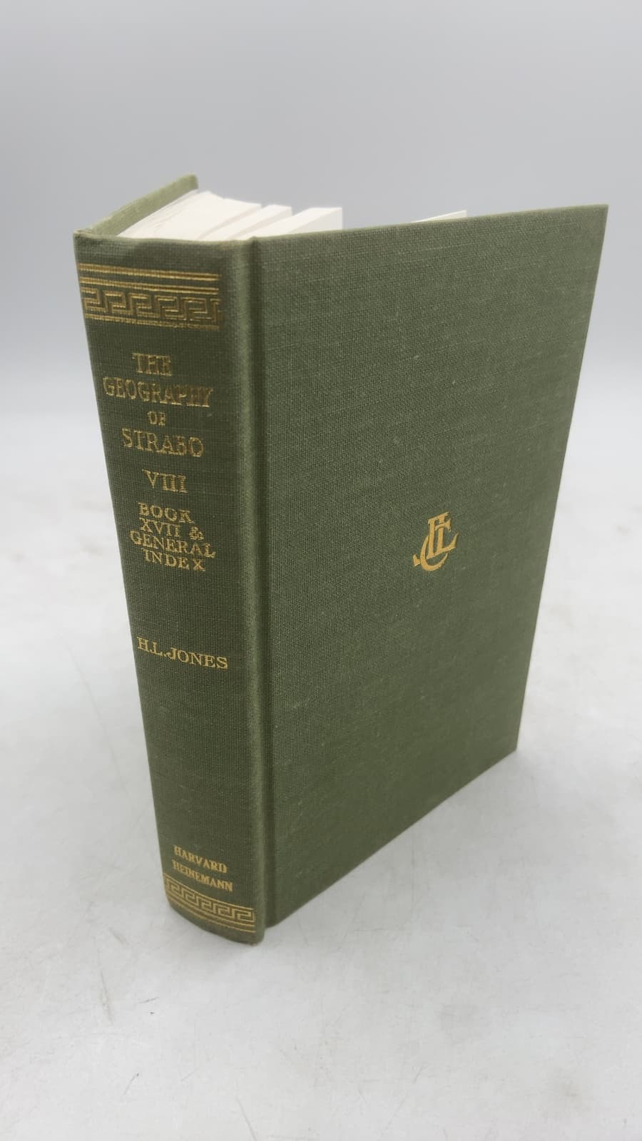 The Geography of Strabo, Vol. VIII by Horace Leonard Jones, Ph.D., LL.D. - front cover