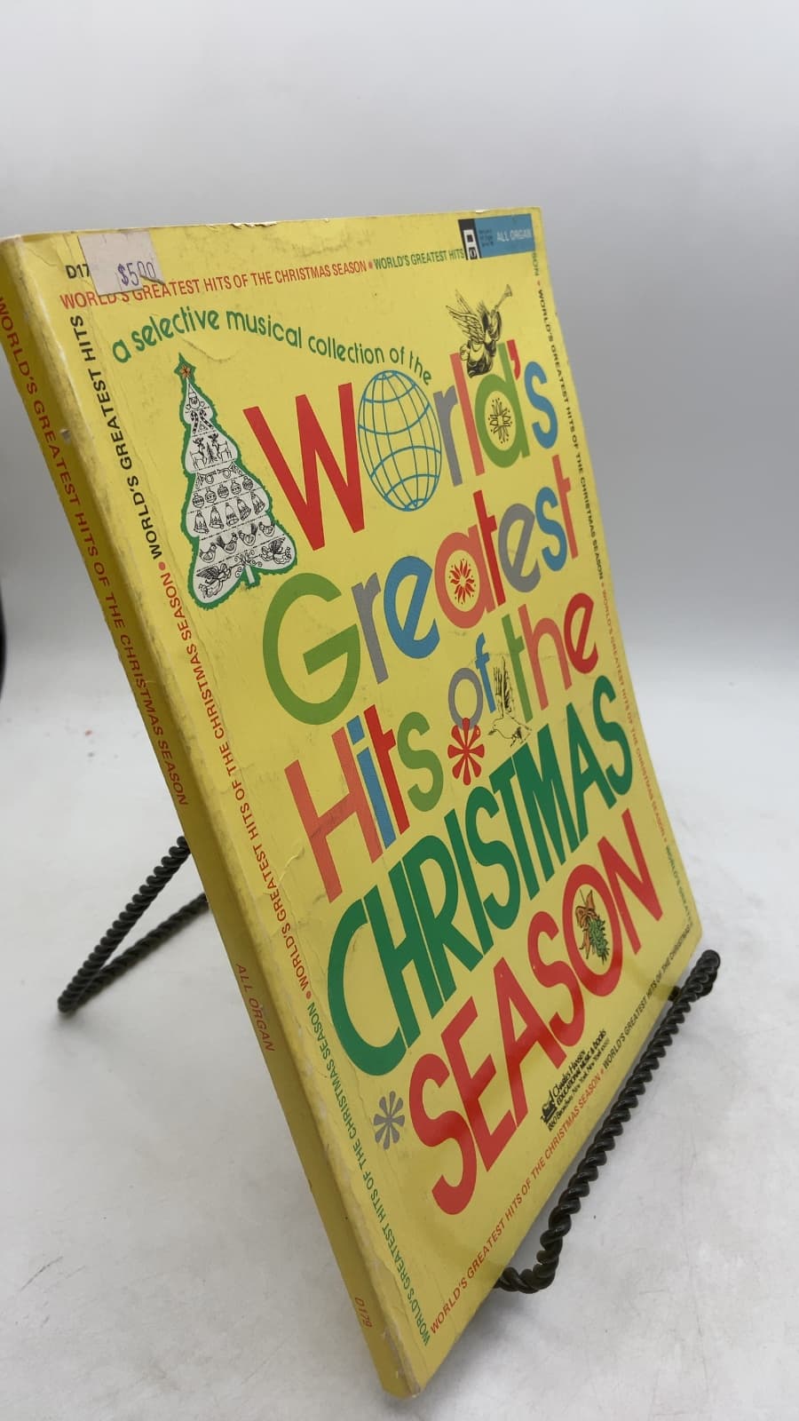 World's Greatest Hits of the Christmas Season - front cover