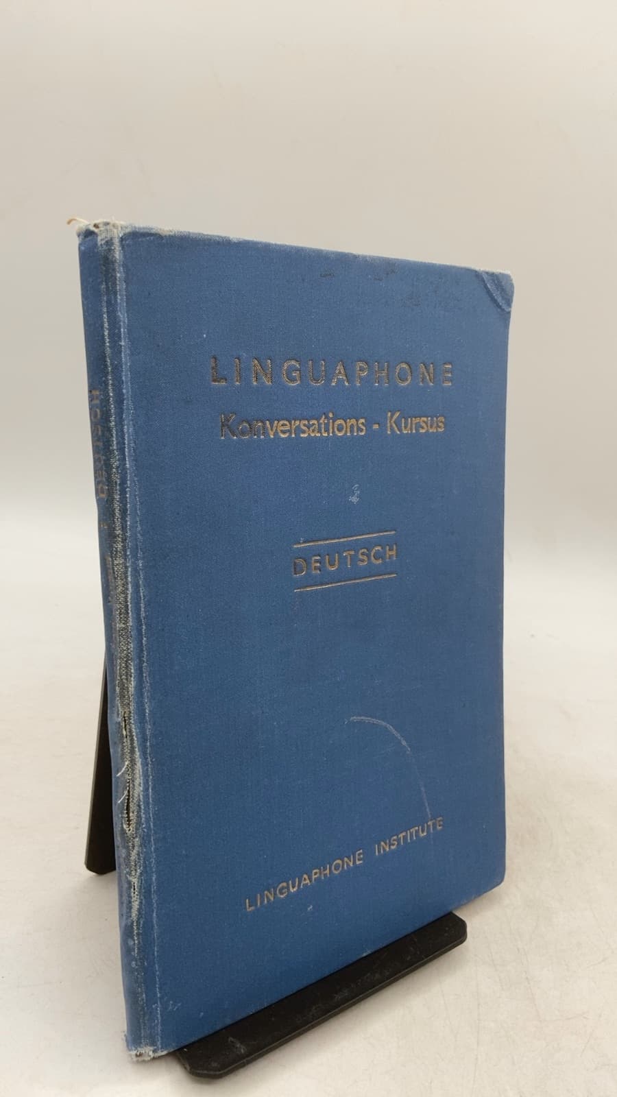 LINGUAPHONE Konversations-Kursus DEUTSCH by Prof. Dr. Paul Menzerath - front cover