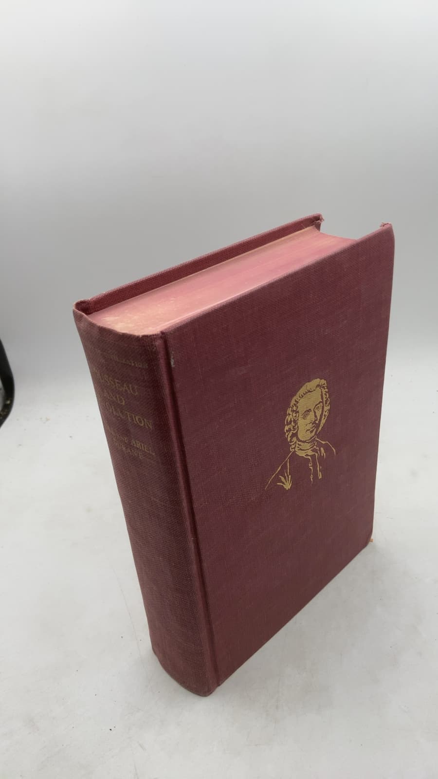 Rousseau and Revolution: The Story of Civilization, Part X by Will and Ariel Durant - front cover