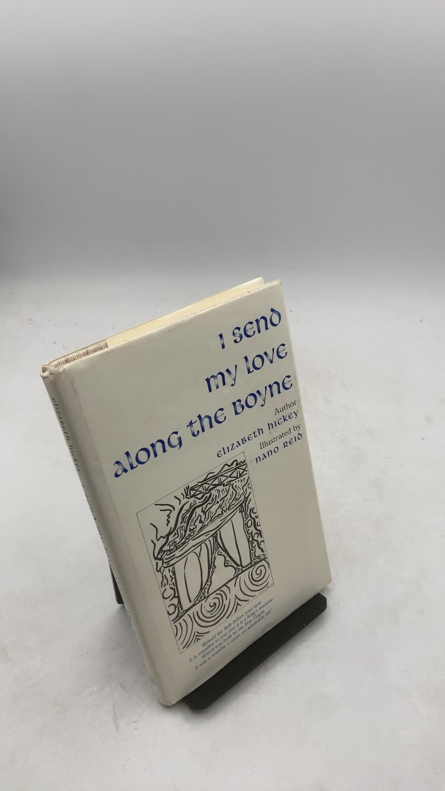 I Send My Love Along the Boyne by Elizabeth Hickey - front cover