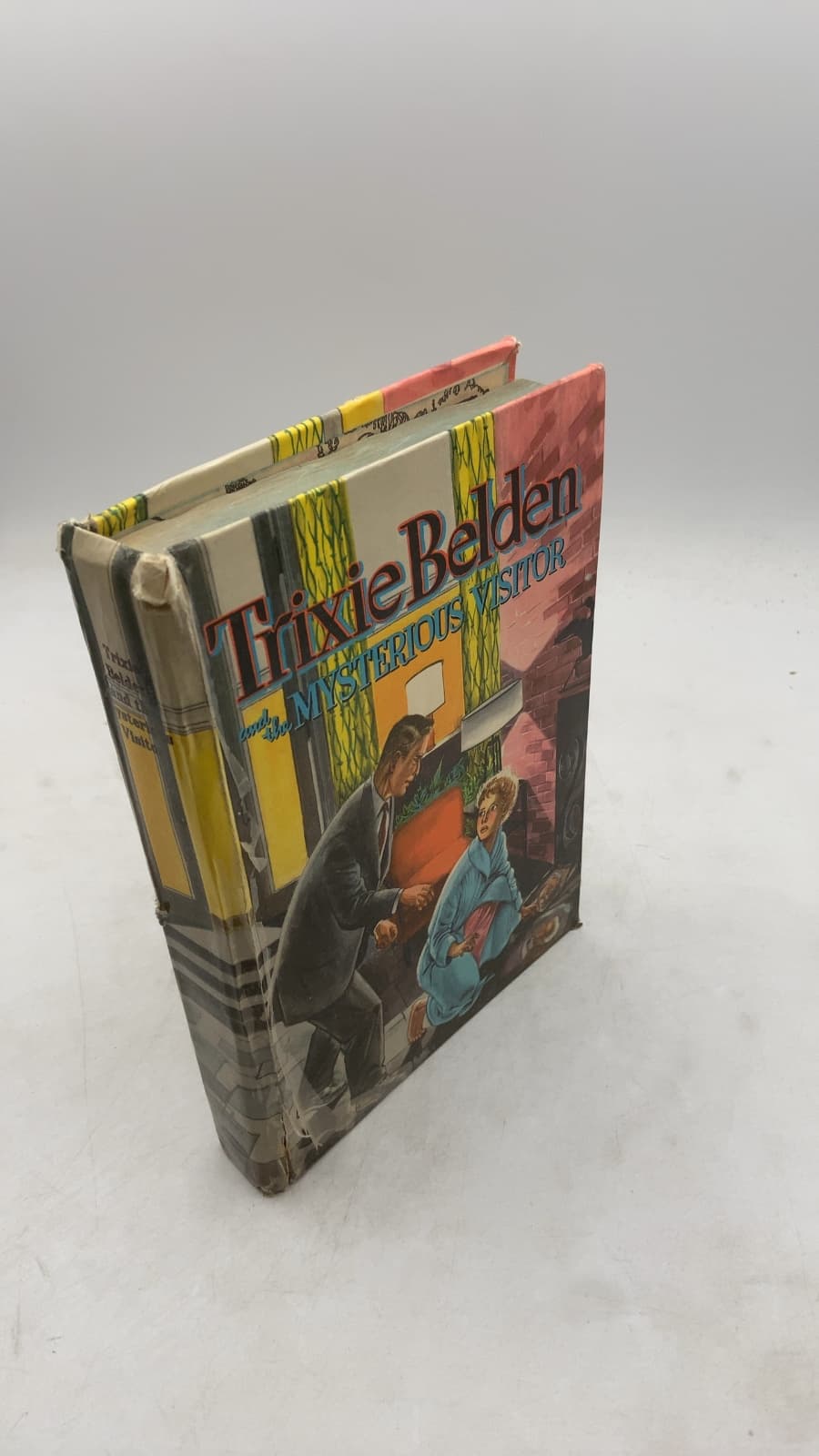 Trixie Belden and the Mysterious Visitor by Julie Campbell - front cover