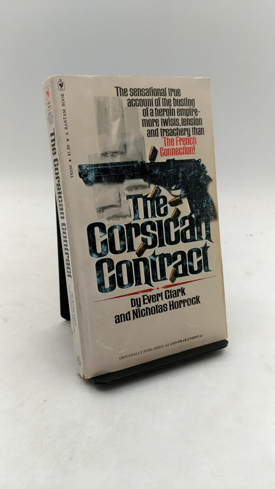 The Corsican Contract by Evert Clark and Nicholas Horrock - front cover