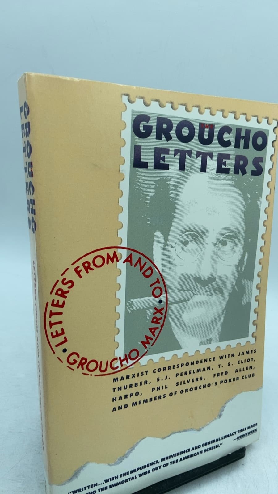 The Groucho Letters: Letters from and to Groucho Marx by Groucho Marx - front cover