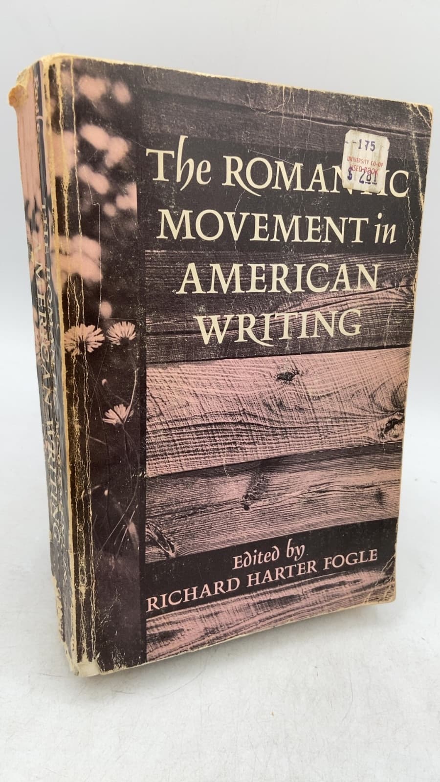 The Romantic Movement in American Writing by Richard Harter Fogle - front cover