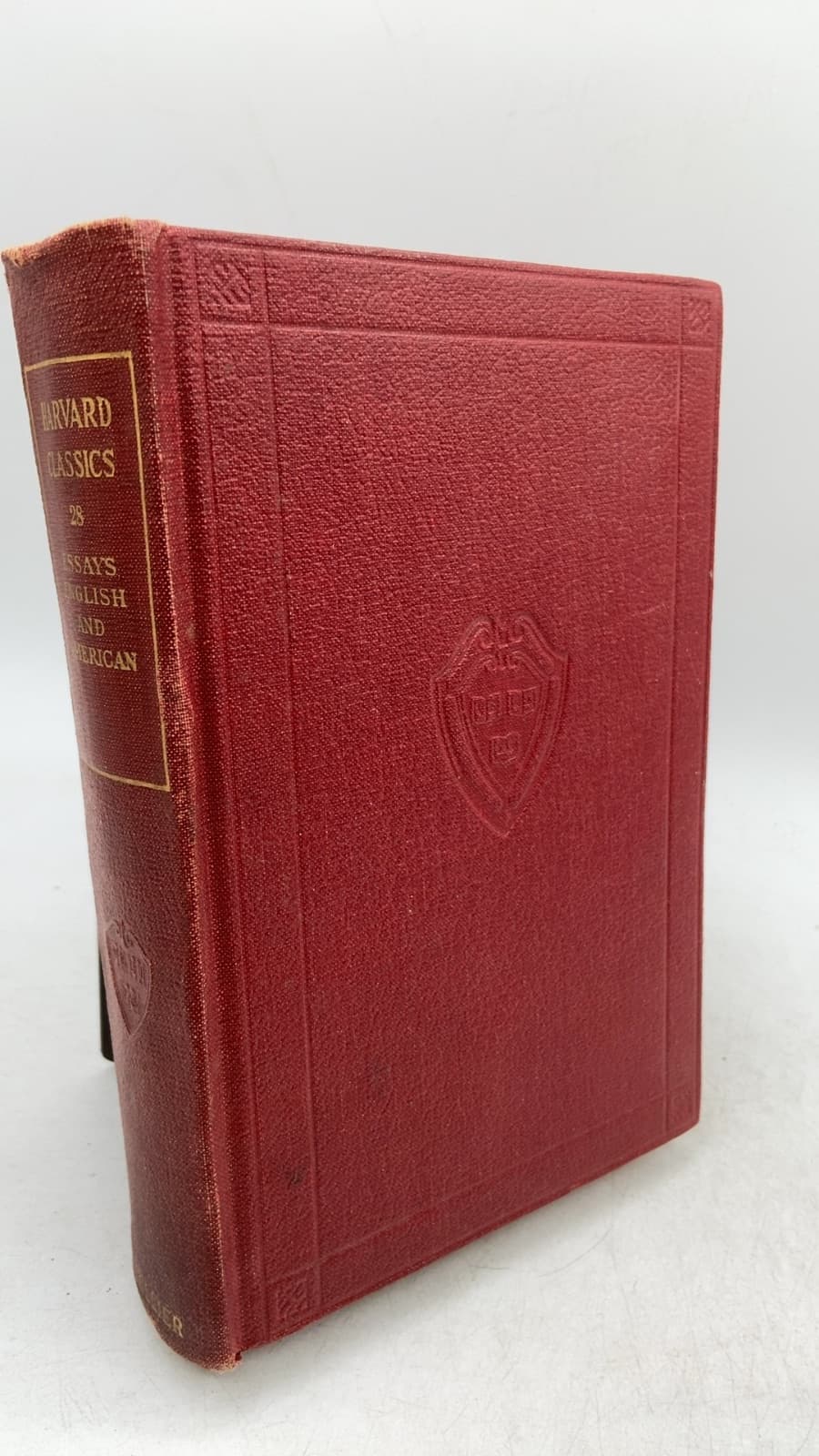 Essays English and American by Edited by Charles W. Eliot LL D - front cover
