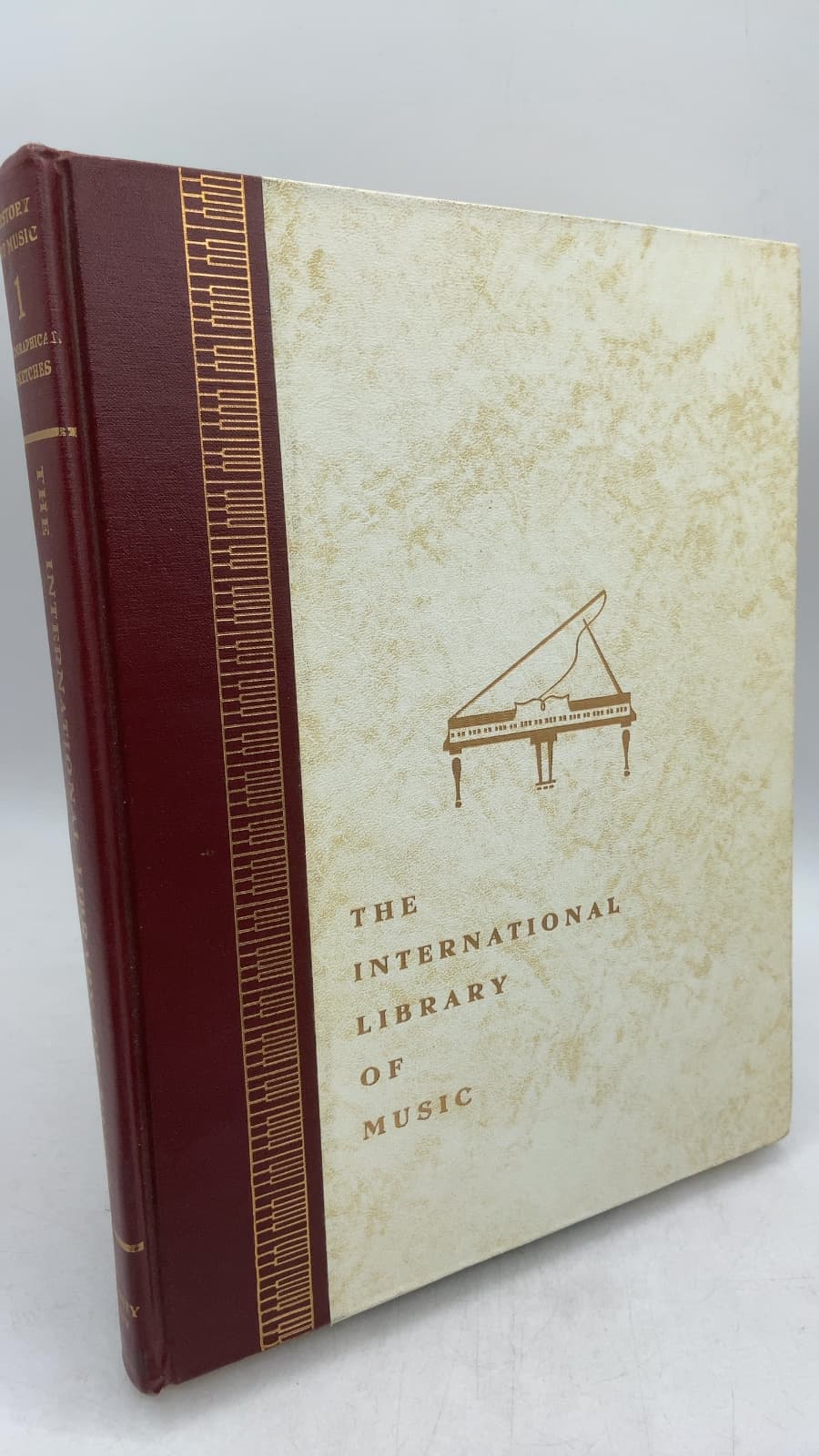 The International Library of Music for Home and Studio: Music Literature Volume I by Edvard Grieg, Eugen d'Albert, Antonin Dvořák, Victor Herbert, Camille Saint-Saëns, Carl Reinecke, and others - front cover