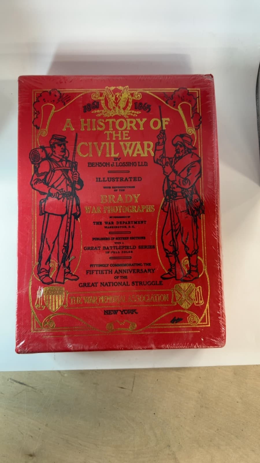 A History of the Civil War by Benson J. Lossing LLD. - front cover