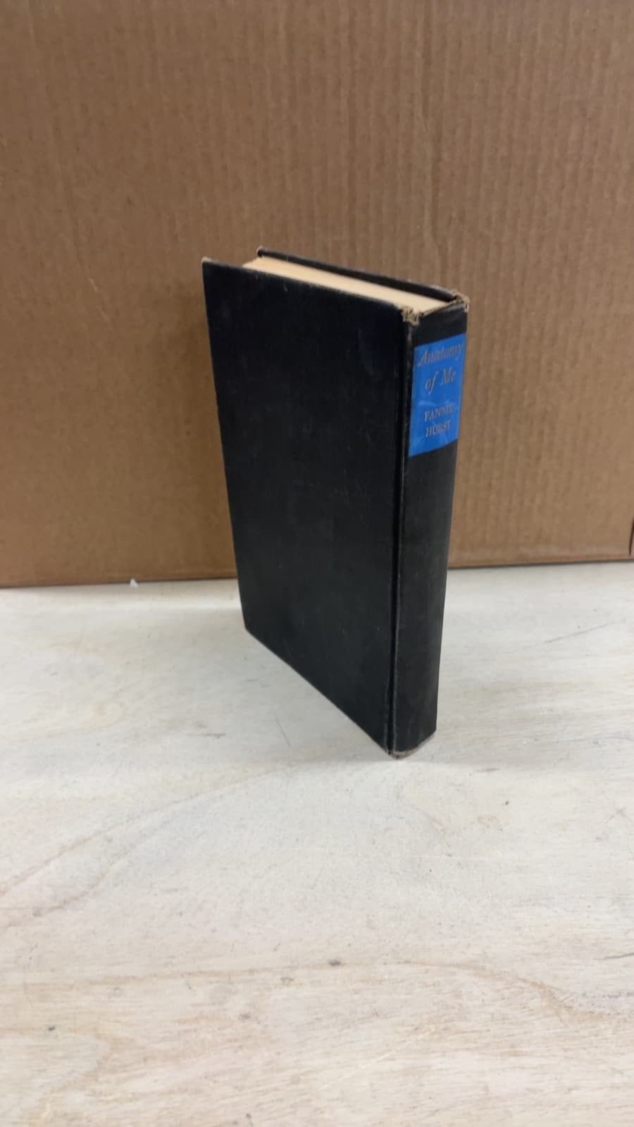 Anatomy of Me by Fannie Hurst - front cover