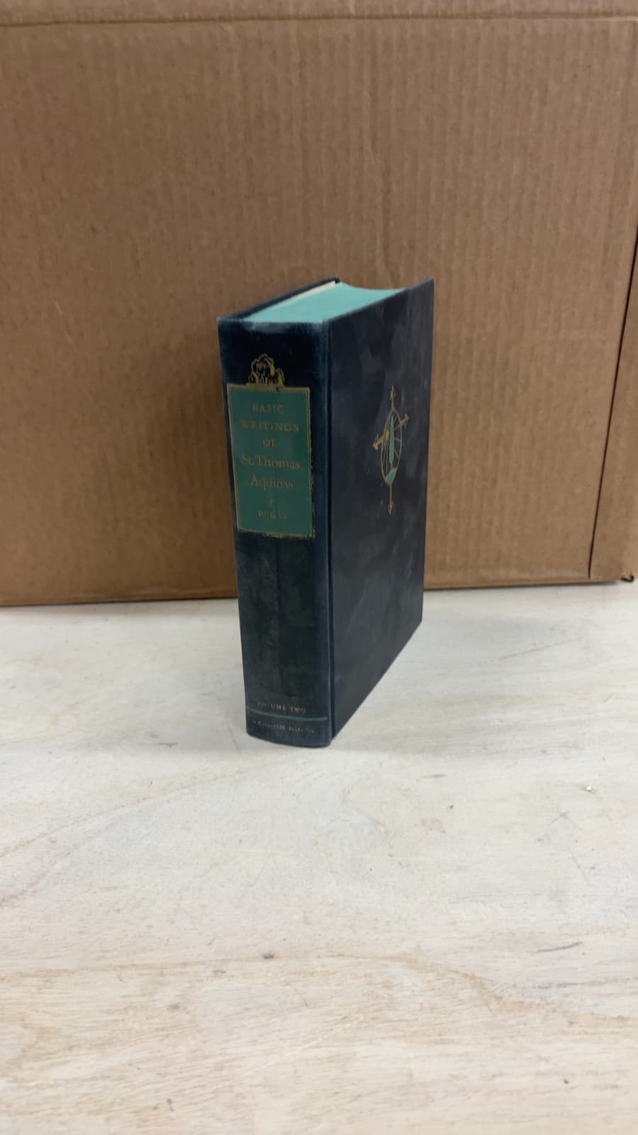 Basic Writings of Saint Thomas Aquinas Volume Two by Anton C. Pegis - front cover
