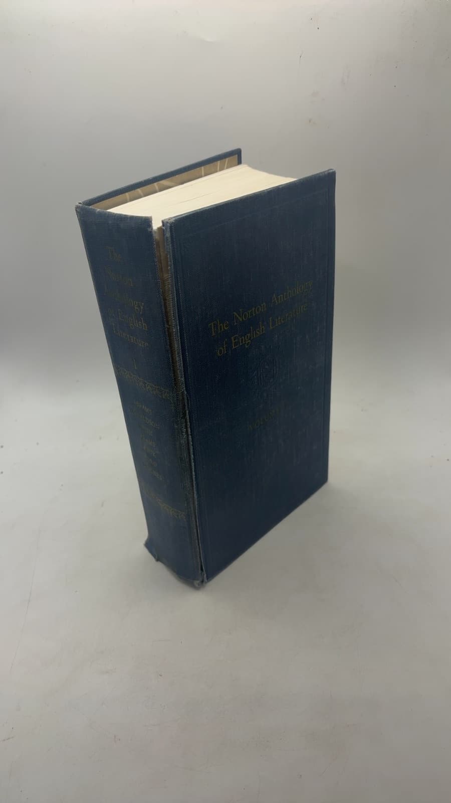 The Norton Anthology of English Literature by M. H. Abrams, General Editor - front cover