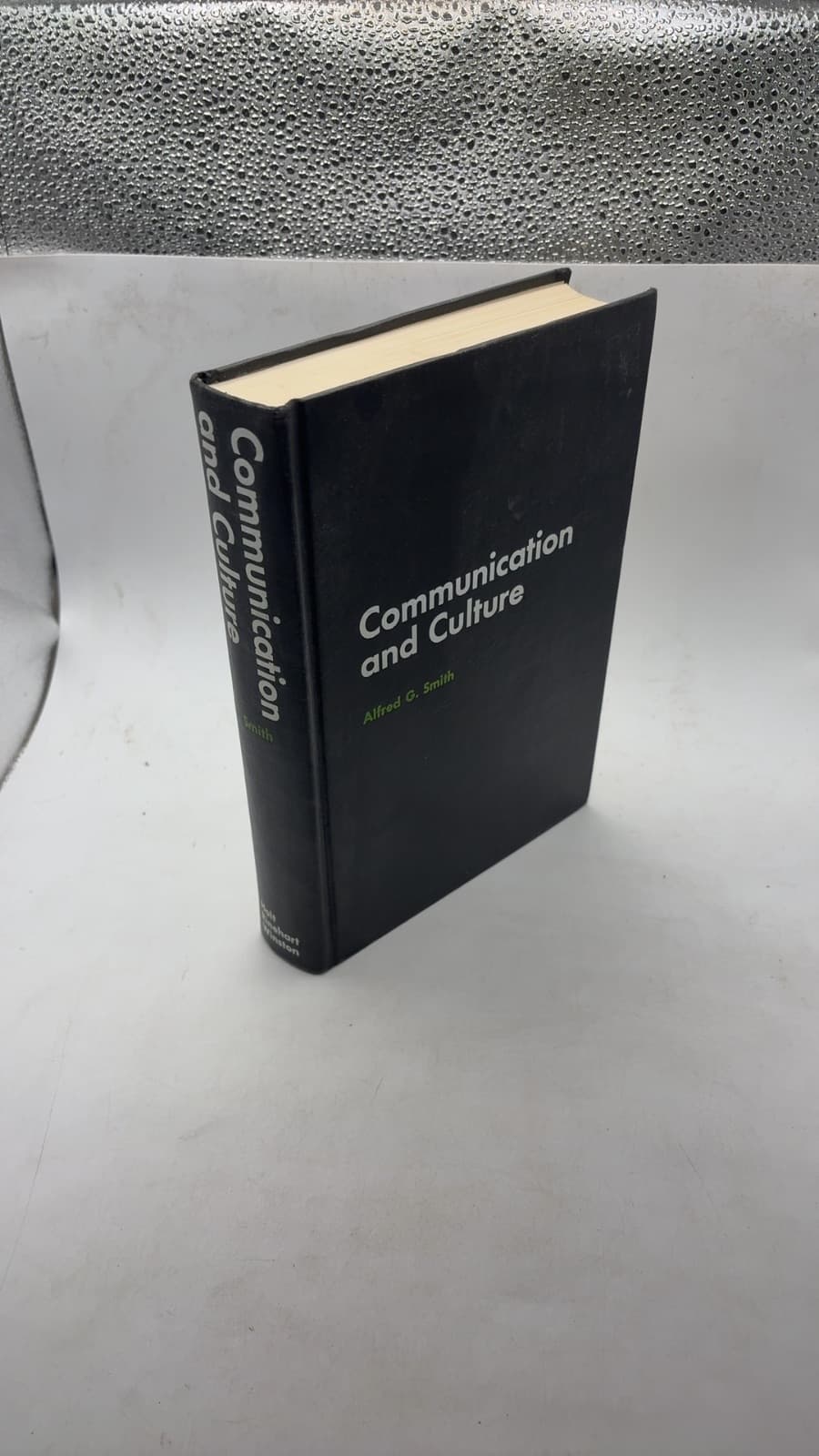Communication and Culture by Alfred G. Smith - front cover