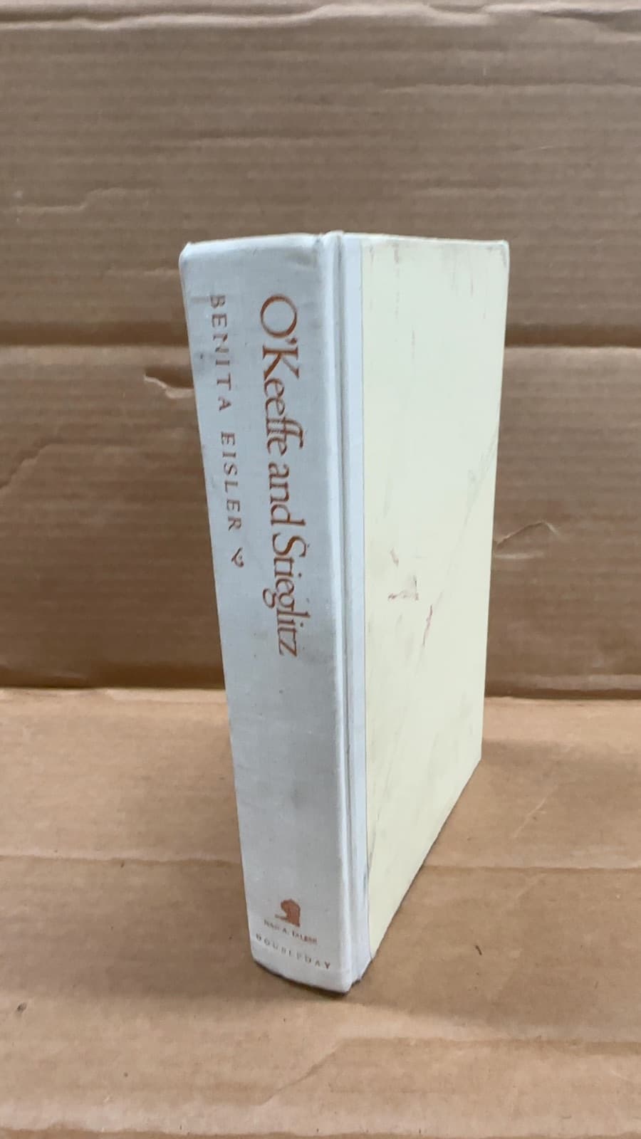 O'Keeffe and Stieglitz: An American Romance by Benita Eisler - front cover