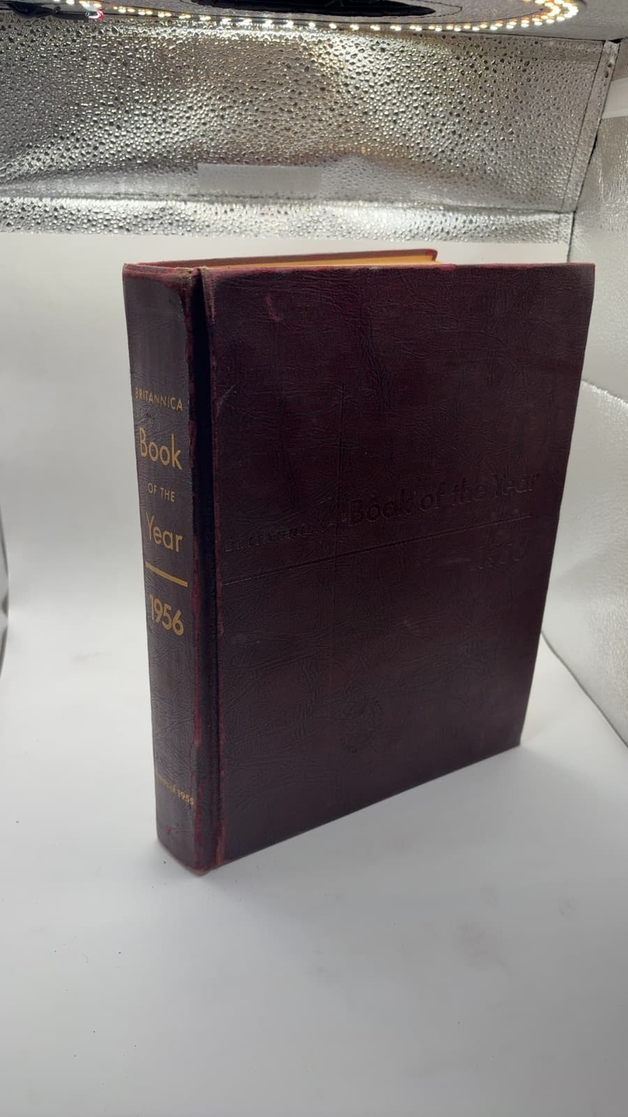 Britannica Book of the Year 1956 - front cover