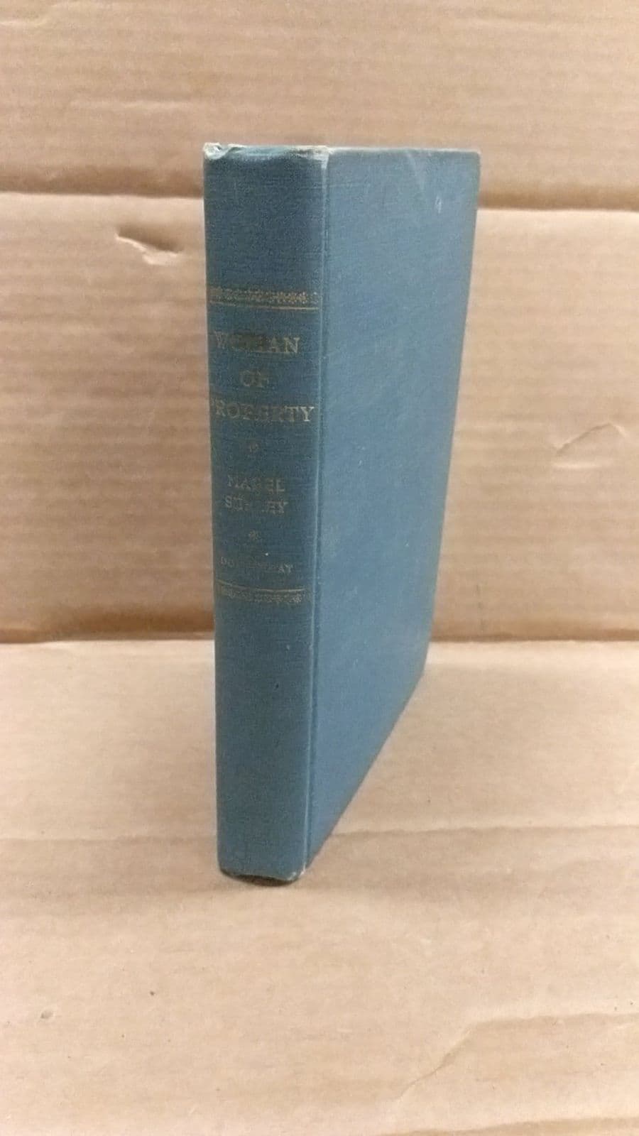 Woman of Property by Mabel Seeley - front cover