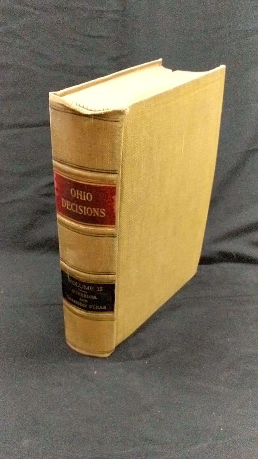 Reports of Cases Argued and Determined in Ohio Courts of Record Vol. 15 - front cover
