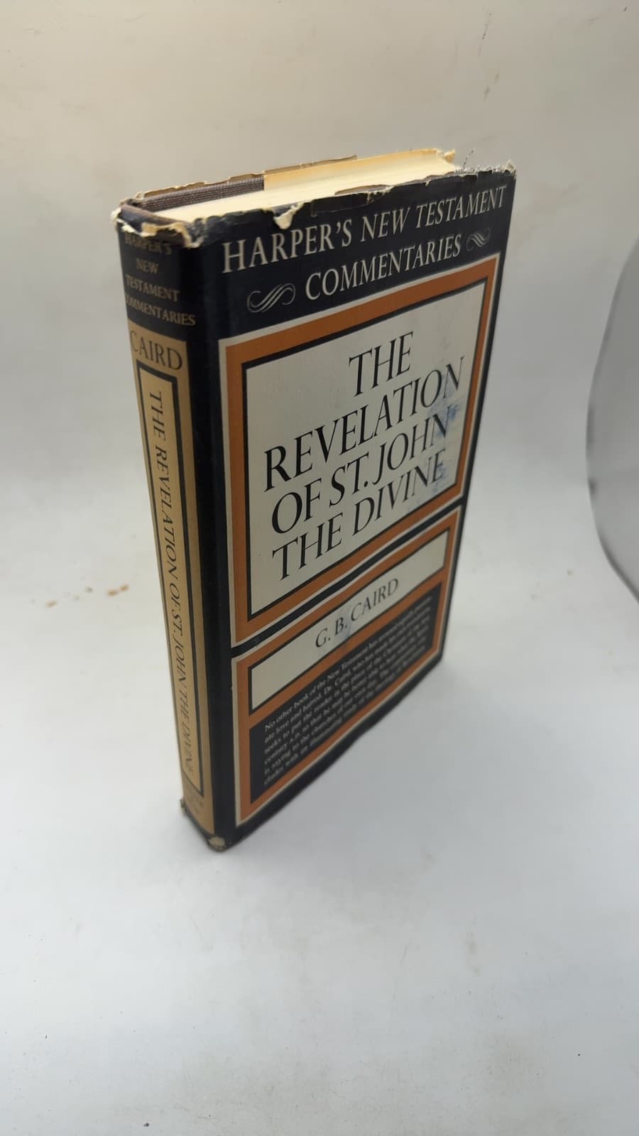 The Revelation of St. John the Divine by G. B. Caird - front cover