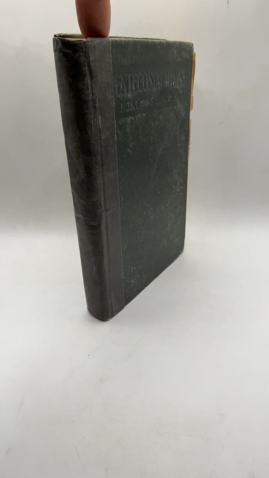 Pentecostal Hymns No. 1 by Henry Date - front cover