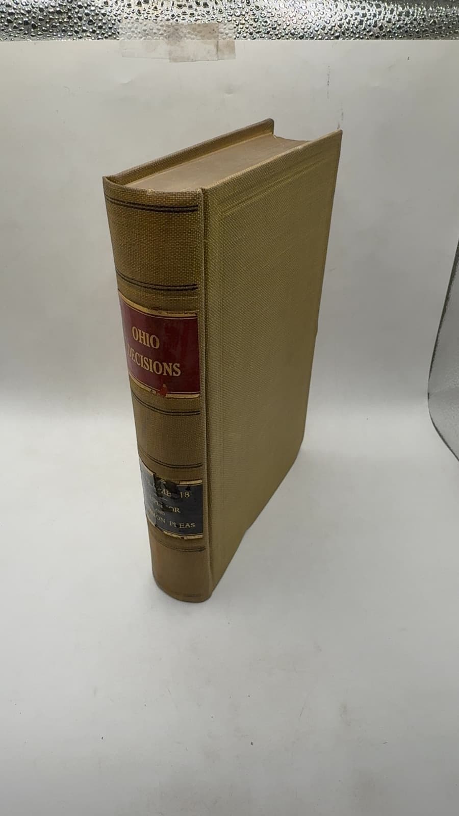 Reports of Cases Argued and Determined in Ohio Courts of Record V.18 - front cover