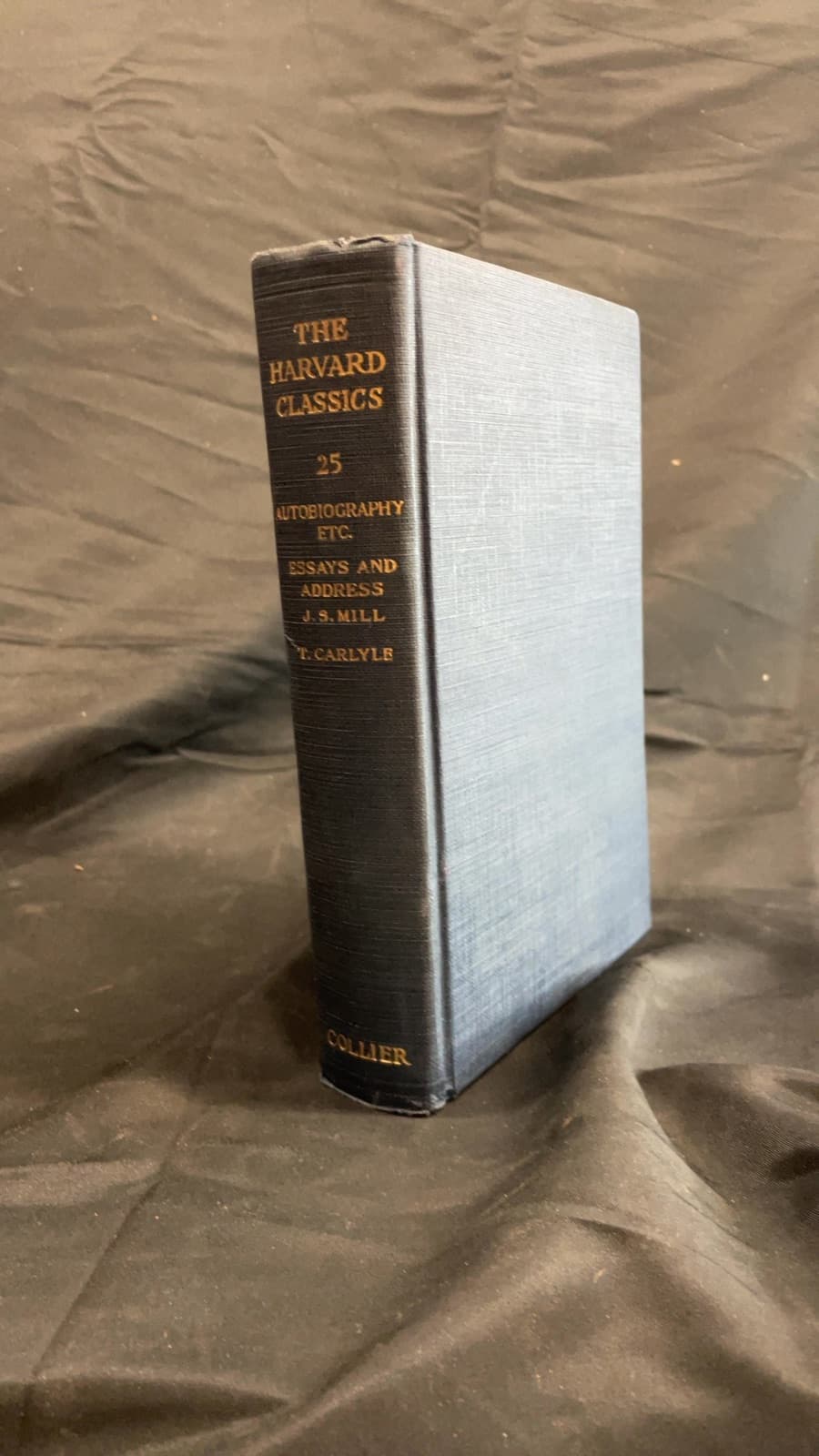 The Harvard Classics Volume 25 by John Stuart Mill, Thomas Carlyle - front cover