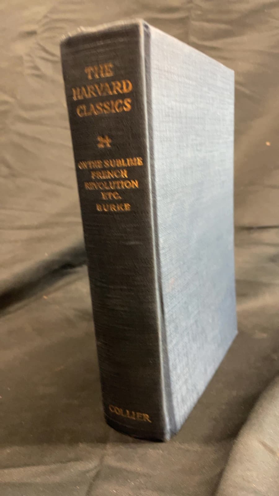 The Harvard Classics Vol. 24 by Edmund Burke - front cover