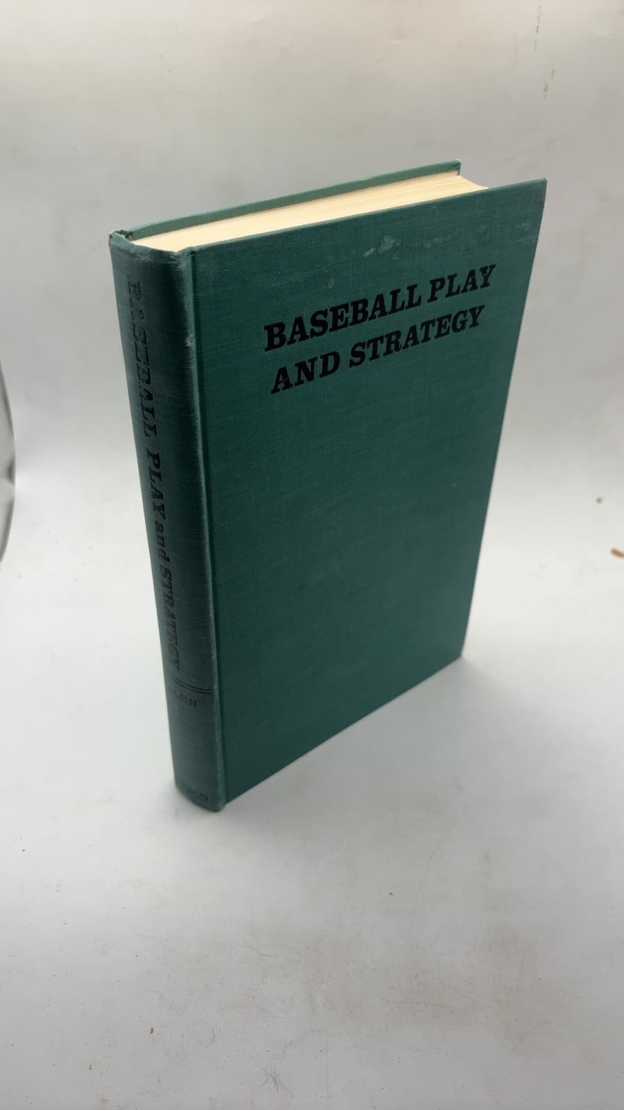 Baseball Play AND Strategy by Ethan Allen - front cover