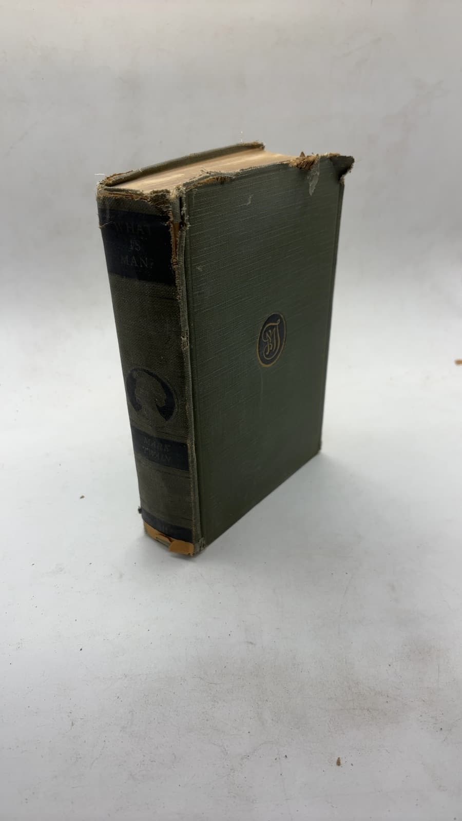 What Is Man? by Mark Twain - front cover