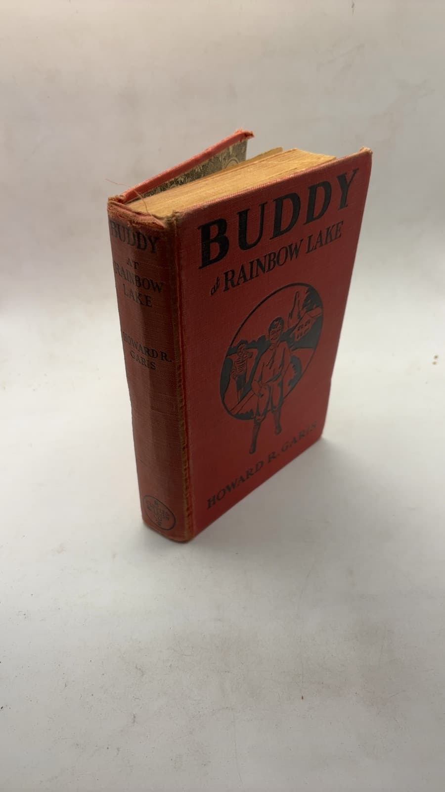 Buddy at Rainbow Lake by Howard R. Garis - front cover