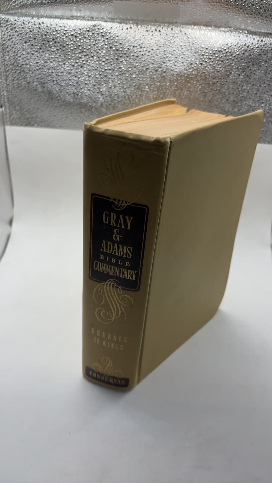 Gray & Adams Bible Commentary: Volume One Genesis-II Kings by James Comper Gray and George M. Adams - front cover