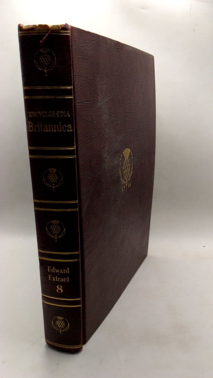 Encyclopaedia Britannica: Volume 8 Edward to Extract - front cover