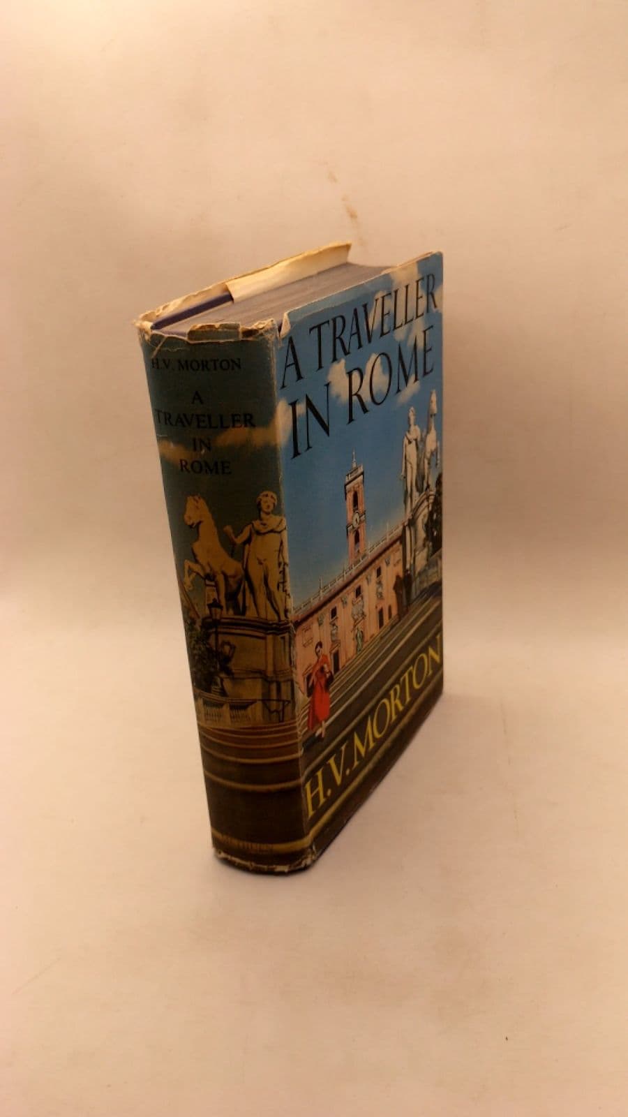 A Traveller in Rome by H. V. Morton - front cover