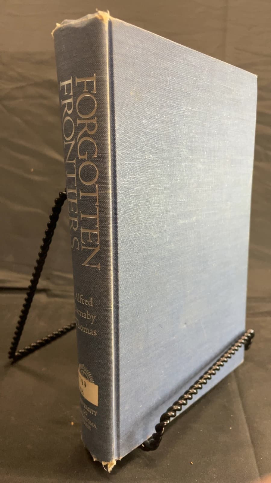 Forgotten Frontiers by Alfred Barnaby Thomas - front cover
