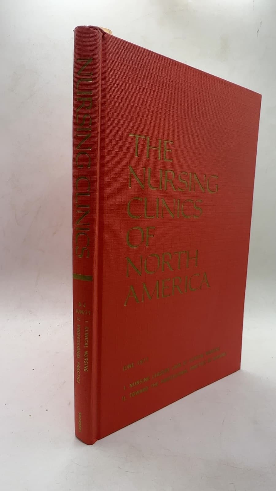 The Nursing Clinics of North America by Lucy D. Germain, Genrose J. Alfano - front cover