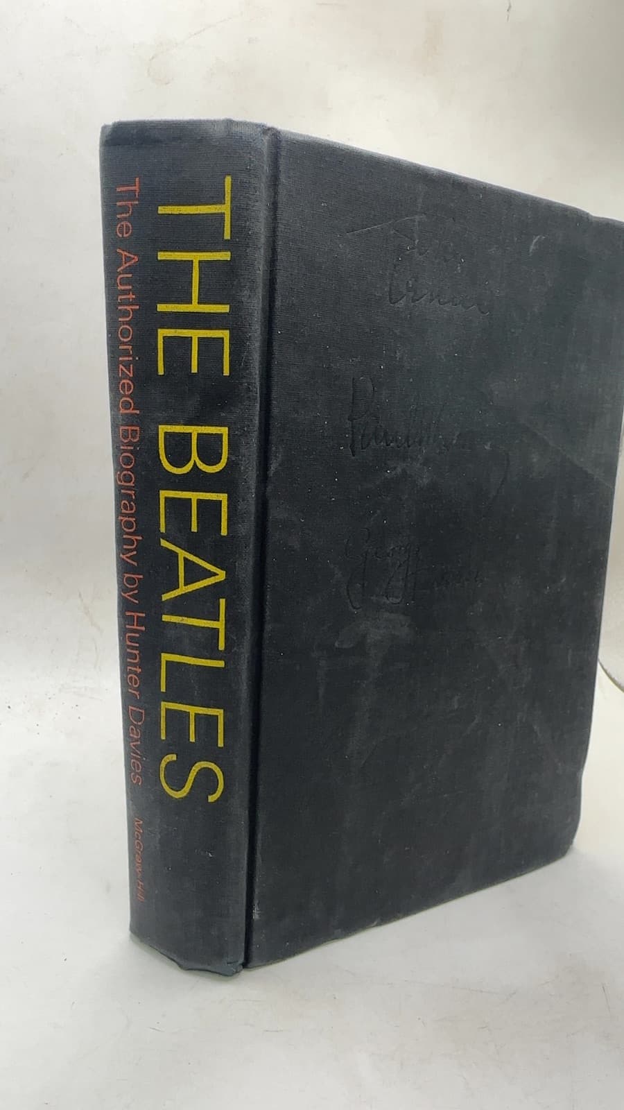 The Beatles: The Authorized Biography by Hunter Davies - front cover