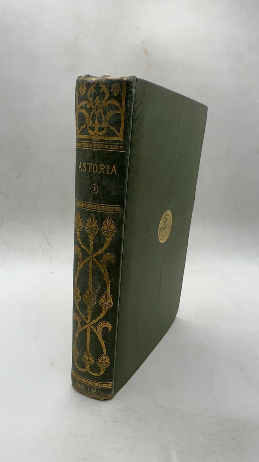 Astoria Volume 1 by Washington Irving - front cover
