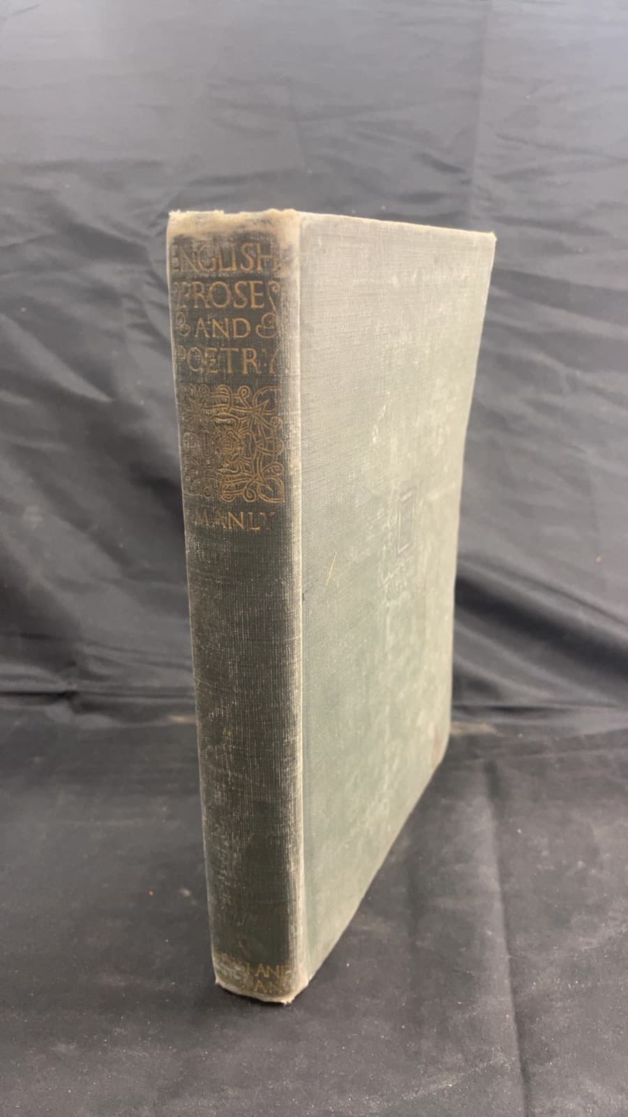 English Prose and Poetry (1137-1892) by John Matthews Manly - front cover