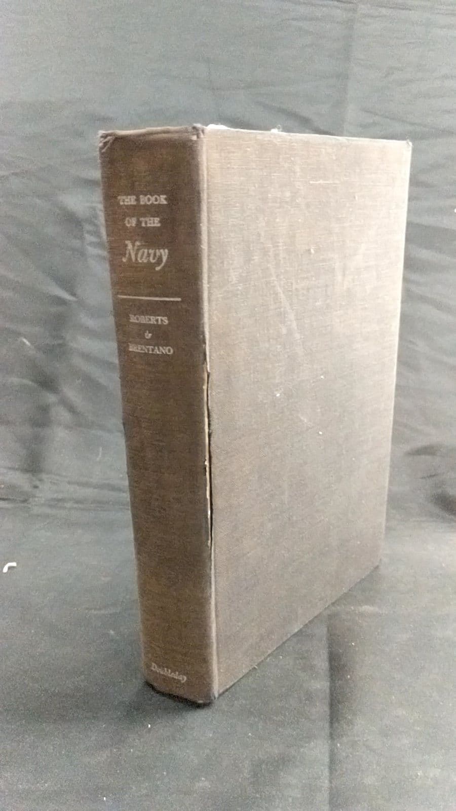 The Book of the Navy by W. Adolphe Roberts and Lowell Brentano - front cover