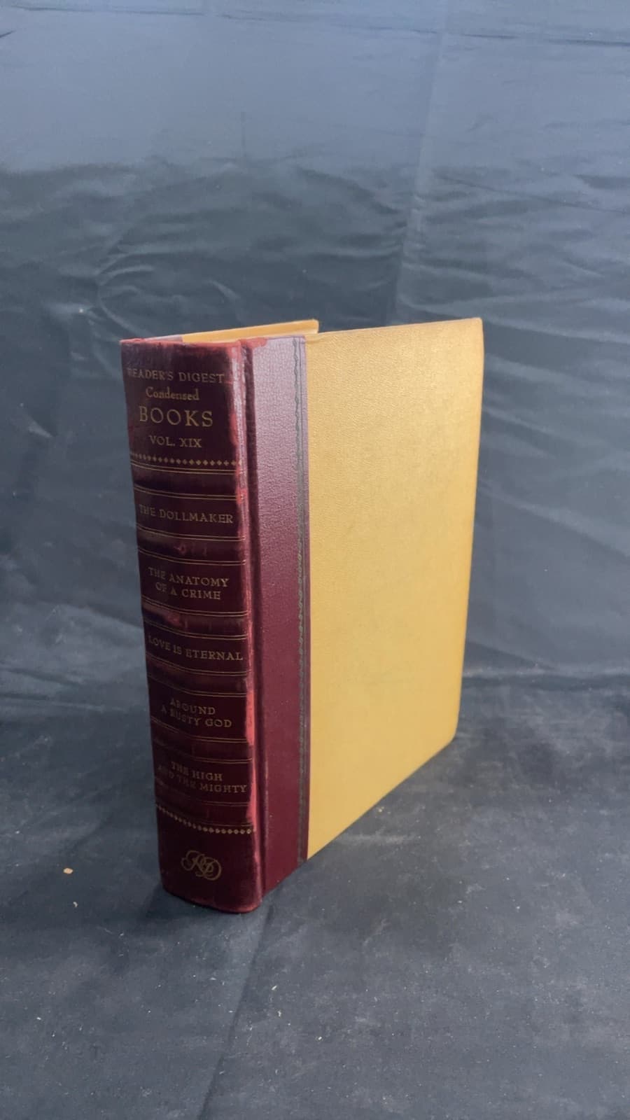 Reader's Digest Condensed Books Vol. XIX by Harriette Arnow, Joseph F. Dinneen, Irving Stone, Augusta Walker, Ernest K. Gann - front cover