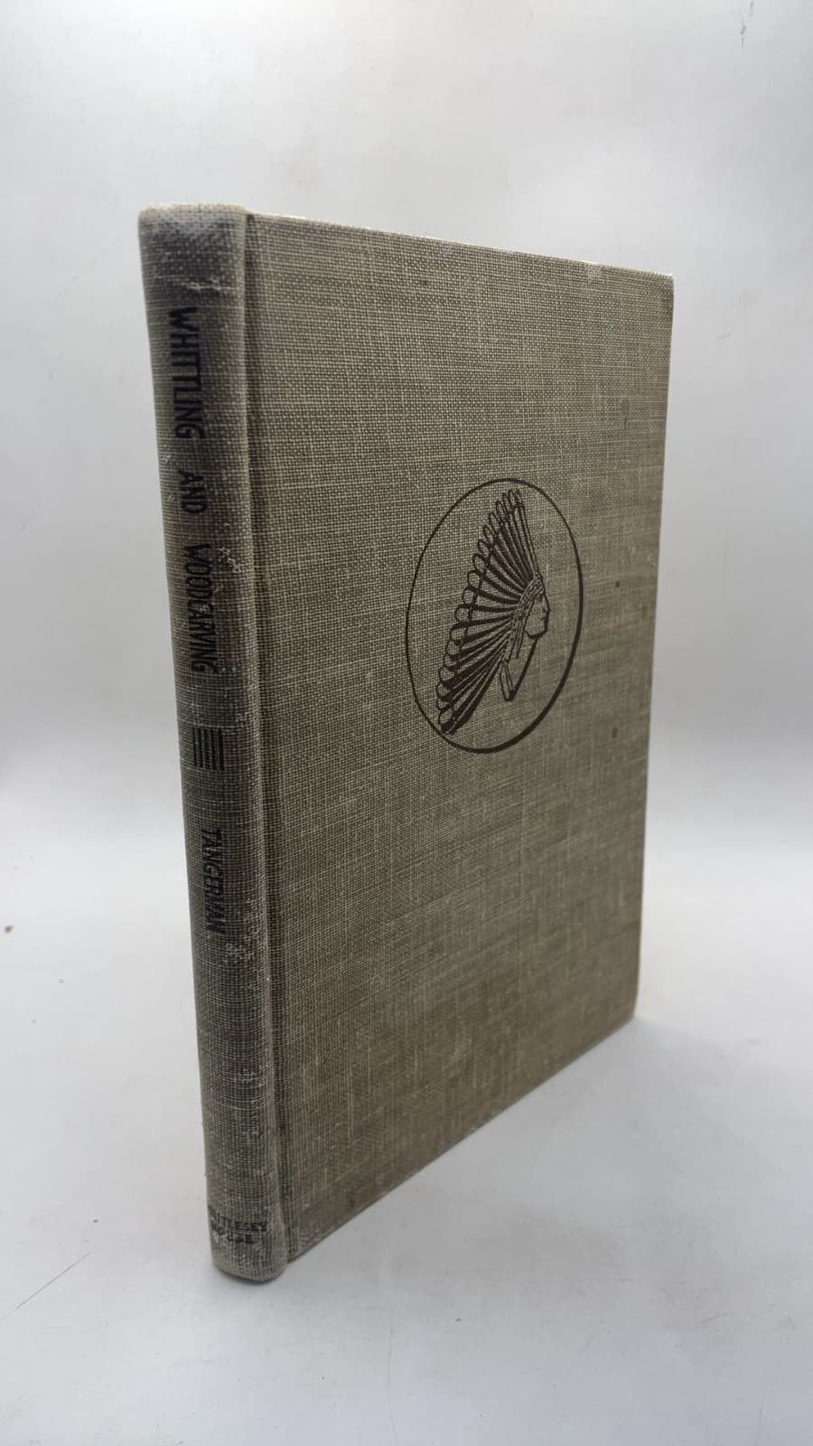 Whittling and Woodcarving by E. J. Tangerman - front cover