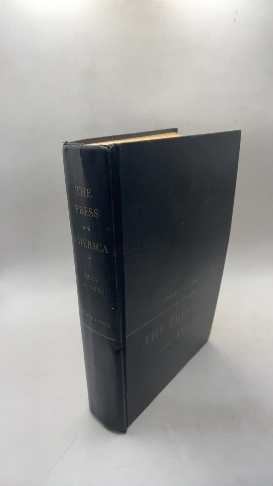 The Press and America by Edwin Emery and Henry Ladd Smith - front cover