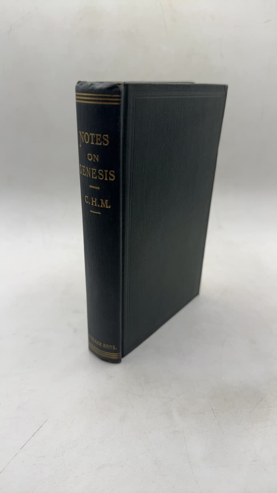 Notes ON THE Book OF Genesis by C. H. M. - front cover