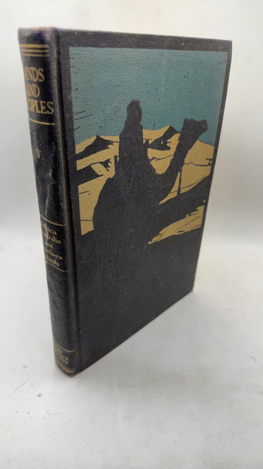 Lands and Peoples: The World in Color - front cover