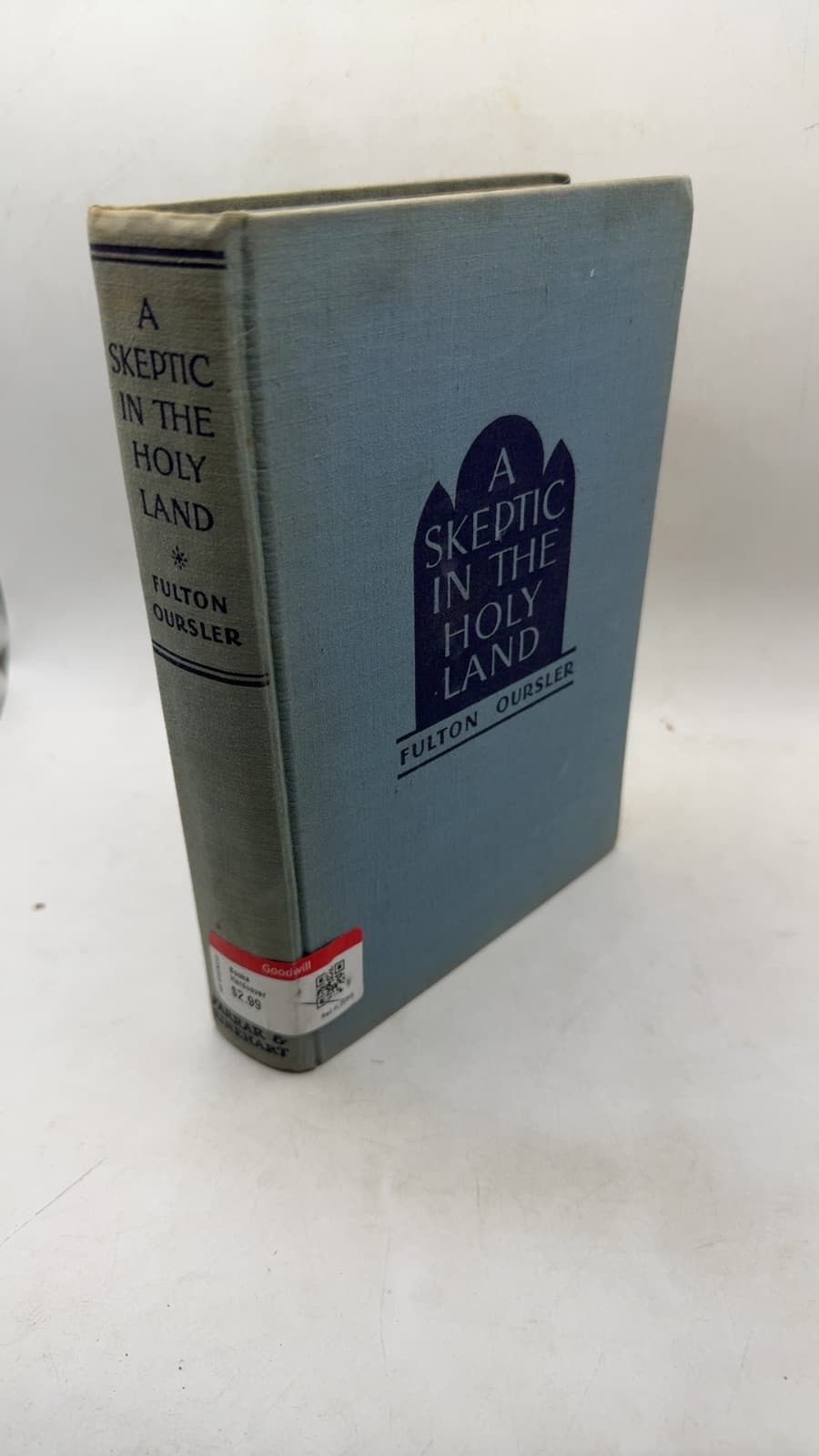 A Skeptic in the Holy Land by Fulton Oursler - front cover