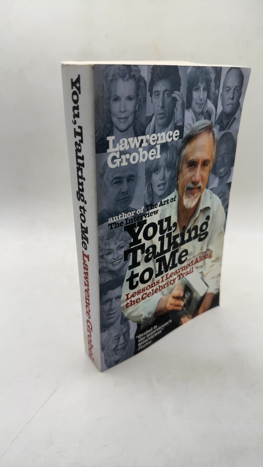 You, Talking to Me: Lessons I Learned Along the Celebrity Trail by Lawrence Grobel - front cover