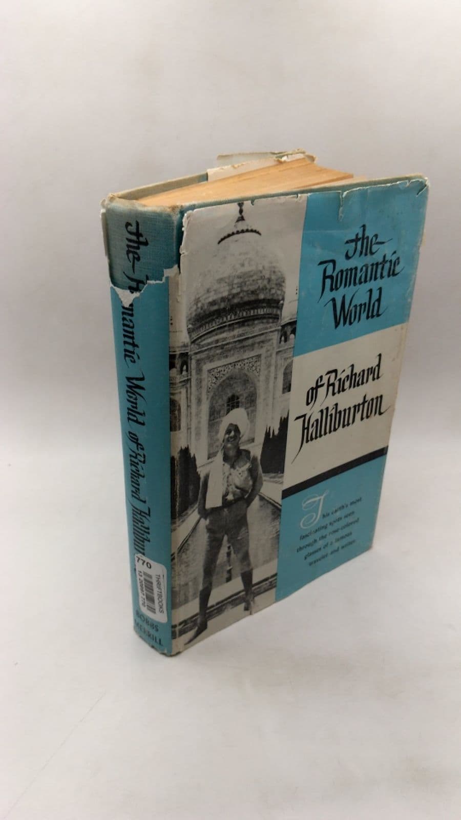 The Romantic World of Richard Halliburton by Richard Halliburton - front cover
