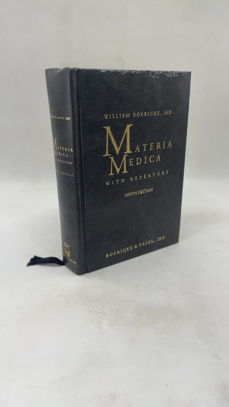 Pocket Manual of Homœopathic Materia Medica by William Boericke, M.D. - front cover